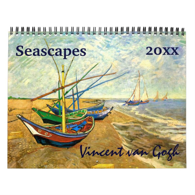 Sjölandskap och floder av Vincent van Gogh Kalender (Omslag)