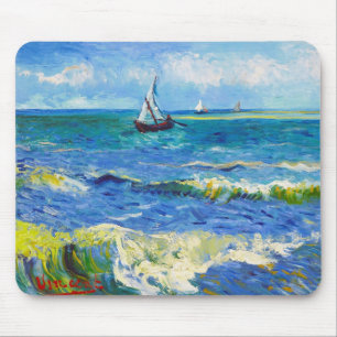 Sjölandskap på Saintes-Maries Vincent Van Gogh Musmatta