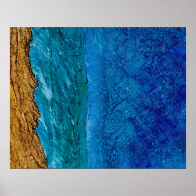 Sjölandskap Poster (Framsidan)