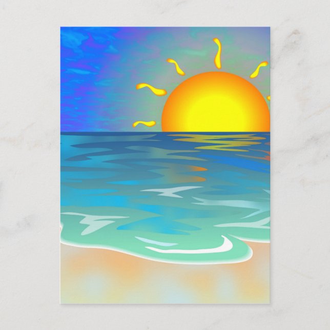 Sjölandskap Vykort (Framsida)