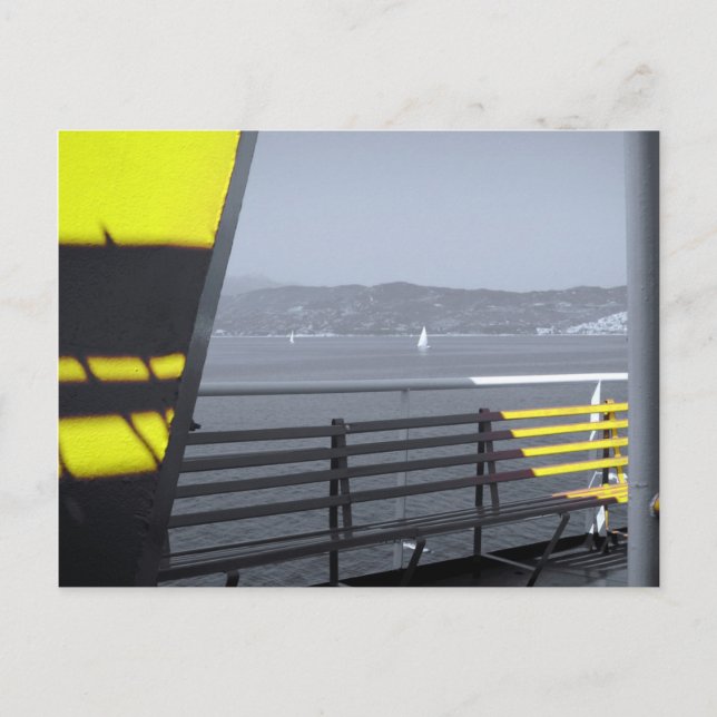 sjölandskap vykort (Framsida)