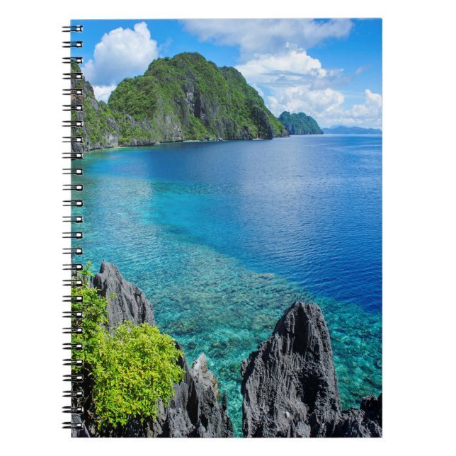 Sjölandskapet Bakuit arkipelago Anteckningsbok (Framsidan)