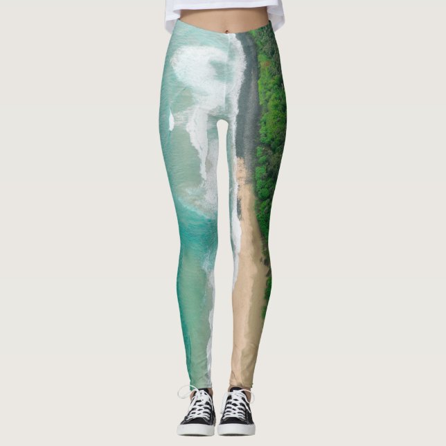 Sjölandskapet coola leggings (Framsida)