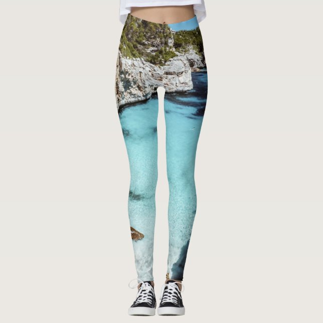 Sjölandskapet coola leggings (Framsida)