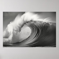 Sjölandskapet Curly Wave Ocean Force Nature