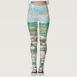 Sjölandskapet Expressionist Modern Art Toorop Pain Leggings
