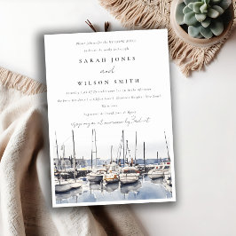Sjölandskapet "MUT COastal Harbour Boats" Inbjudningar
