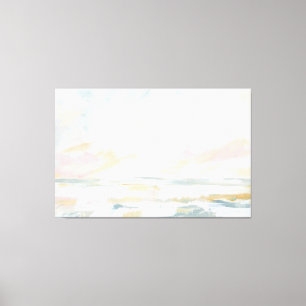 Sjölandskapet Rosa Beach Fine Art Kanvastryck