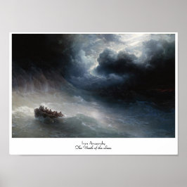 Sjölandskapet Seas Ivan Aivazovskij Poster