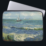 Sjölandskapet Van Gogh i Saintes Maries de la Mer Laptop Sleeve<br><div class="desc">Sjölandskapet i Saintes Maries de la Mer av Vincent van Gogh är en vintage bra post impressionism nautisk målning med segelbåtar på havet med försiktigt vinkar. Om konstnären: Vincent Willem van Gogh var en postimperialistisk målare vars verk var mest framträdande för dess skönhet,  känslomässiga ärlighet och djärva färg.</div>