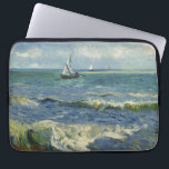 Sjölandskapet Van Gogh i Saintes Maries de la Mer Laptop Sleeve<br><div class="desc">Sjölandskapet i Saintes Maries de la Mer av Vincent van Gogh är en vintage bra post impressionism nautisk målning med segelbåtar på havet med försiktigt vinkar. Om konstnären: Vincent Willem van Gogh var en postimperialistisk målare vars verk var mest framträdande för dess skönhet,  känslomässiga ärlighet och djärva färg.</div>