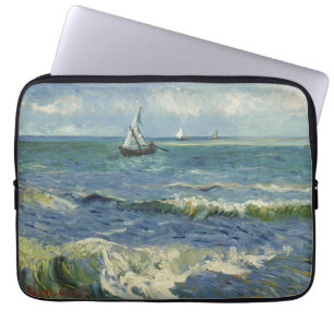 Sjölandskapet Van Gogh i Saintes Maries de la Mer Laptop Sleeve