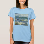 Sjölandskapet Van Gogh i Saintes Maries de la Mer T Shirt<br><div class="desc">Sjölandskapet i Saintes Maries de la Mer av Vincent van Gogh är en vintage bra post impressionism nautisk målning med segelbåtar på havet med försiktigt vinkar. Om konstnären: Vincent Willem van Gogh var en postimperialistisk målare vars verk var mest framträdande för dess skönhet,  känslomässiga ärlighet och djärva färg.</div>