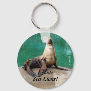 Sjölejon Keychain Nyckelring