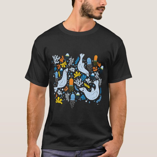 Sjölejon T Shirt (Framsida)