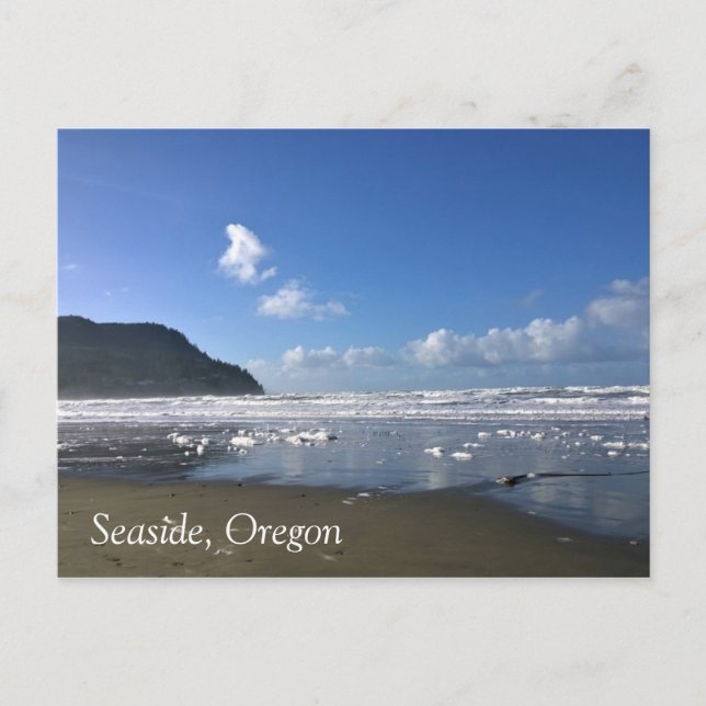 Sjölig Shore i vinter Vykort (Framsida)