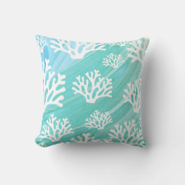 Sjöliv av akvisk korall kudde