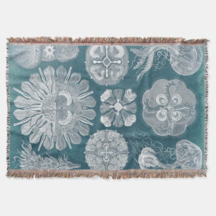 Sjöliv blåkopia IV Filt