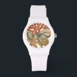 Sjöliv-samling Armbandsur<br><div class="desc">Den här konsten skriver ut visningar vassa,  levande bilder med hög precision av färg. Hämta din sjöliv-samling idag i den här vintagen-utskriften. Den vackra rödkorallreven och den vackra stjärnfisken kommer att gå underbar på vilken produkt som helst.</div>