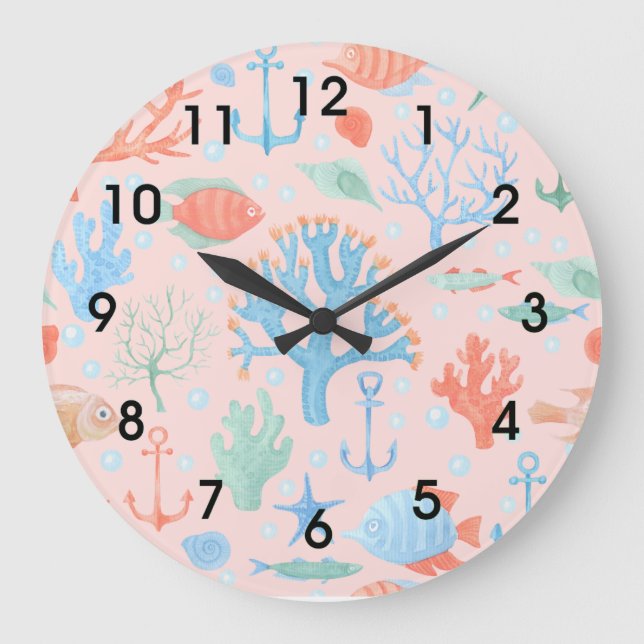 Sjöliv Stor Klocka (Framsida)