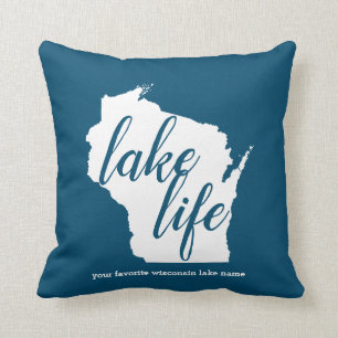Sjöliv Wisconsin skräddarsy sjönamn Kudde
