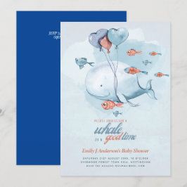 Sjölivet för Gender i BOY Baby, där man visar valf Inbjudningar