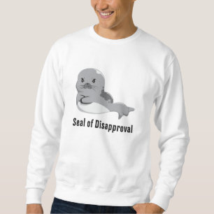Sjölivet Seal Älskare Animal Cute Sea Lejonare Säl Lång Ärmad Tröja