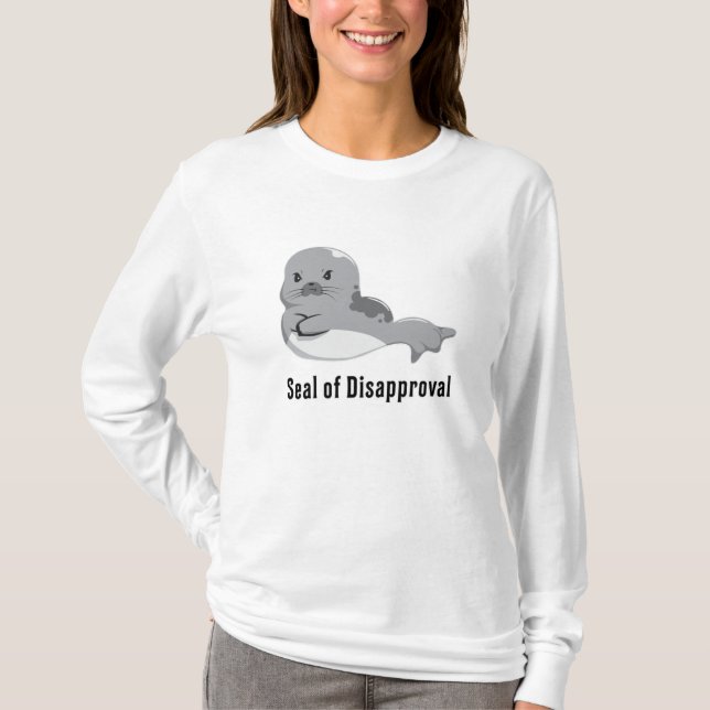 Sjölivet Seal Älskare Animal Cute Sea Lejonare Säl T Shirt (Framsida)