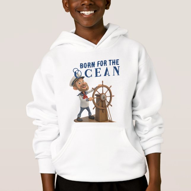 Sjöman i framtiden  t shirt (Framsida)