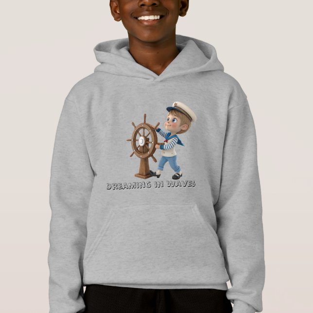 Sjöman i framtiden  t shirt (Framsida)