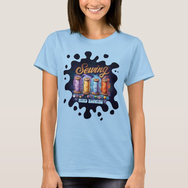 Sjömän i groovy hippie t shirt (Framsida)