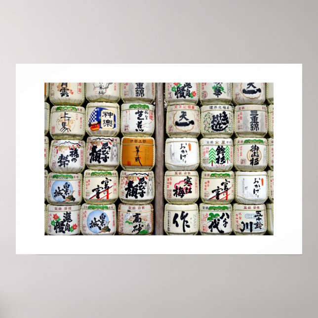 Sjömän i Ise Shrine: Japan Poster (Framsidan)