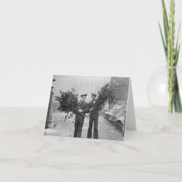 Sjömän med malm helgkort