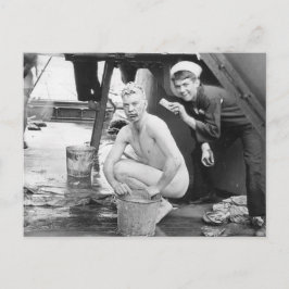 Sjömän Tvättande 1913 Vykort