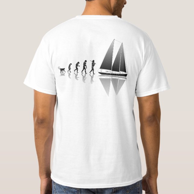 Sjömanevolution Tee (Baksida)