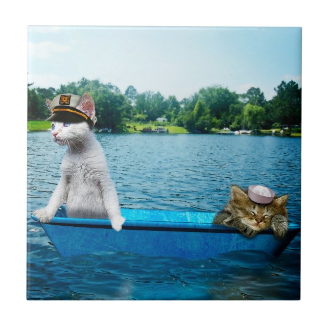 Sjömankatter Kakelplatta (Framsidan)