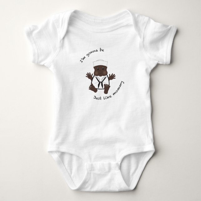 Sjömannamamma T-shirt (Framsida)