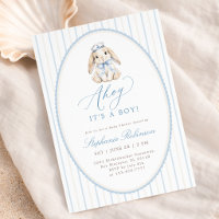 Sjömannen Baby Shower Inbjudan