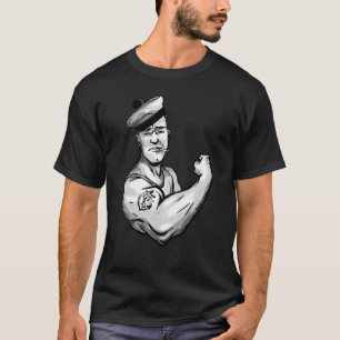 SJÖMANNEN MED ANKRAR TATUERINGEN T SHIRT