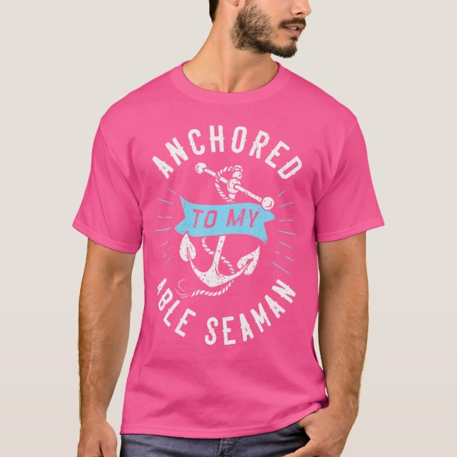 Sjömans fru Flicka T Shirt (Framsida)