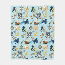 Sjömansmöhippa Fleecefilt