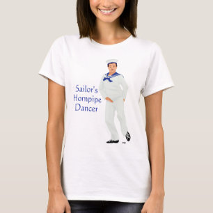 Sjömanspolska Highlanddansare Tee Shirt
