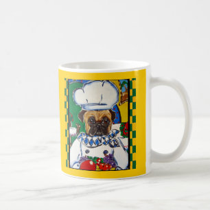 Sjömatkock Pug Kaffemugg
