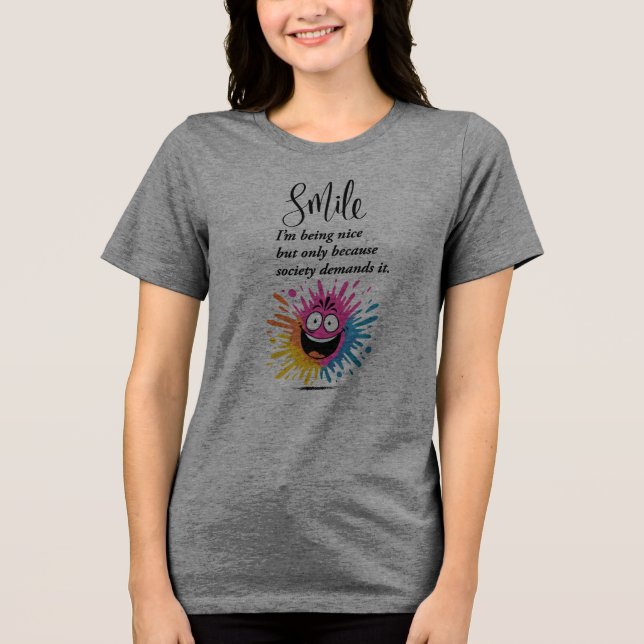 Sjömil, social och sarkastisk design t shirt (Framsida)