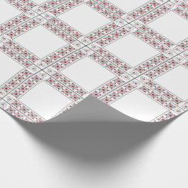 SJÖMMATCHES: Valentine Red Heart Wrapping Papper Presentpapper