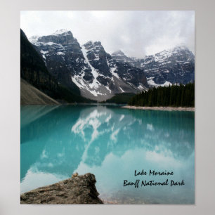 SjöMoraine, Banff nationalpark Poster