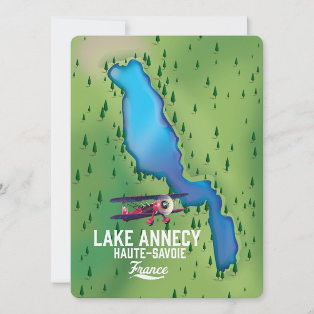 Sjön Annecy,Haute-Savoie ,frankrike (Framsida)