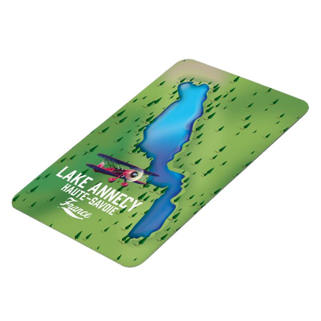 Sjön Annecy,Haute-Savoie ,frankrike Magnet (Vänstra Sidan)