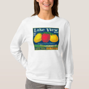 Sjön beskådar den Apple etiketten - Watsonville, Tee