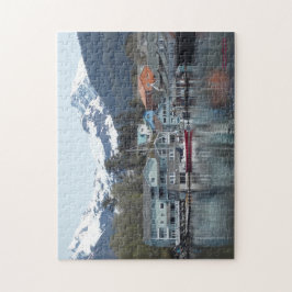 Sjön beskådar i Sitka Pussel